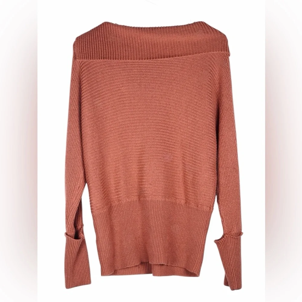 New York & Company Soho Women’s 100% Acrylic Ribbed Knit Sweater Top Medium